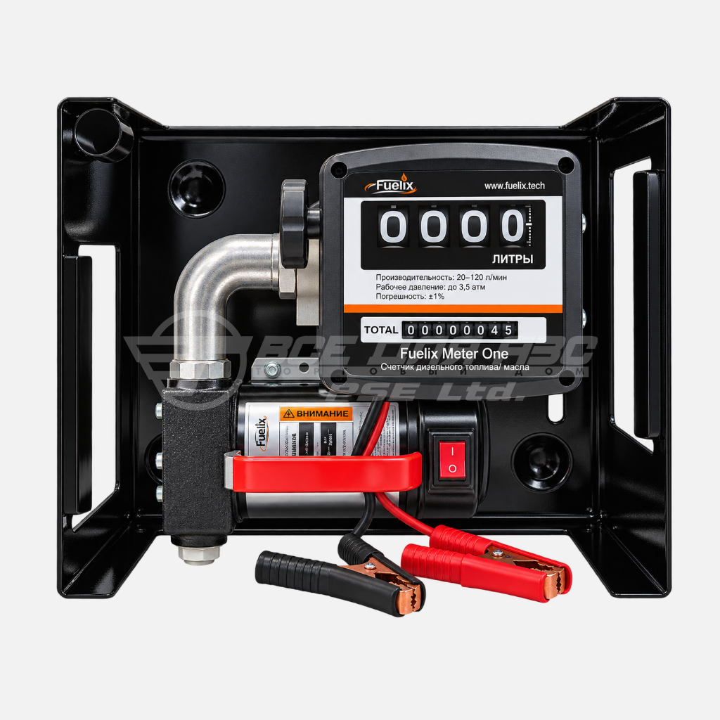 Fuelix Jet Basic 40 DC Модуль для дизельного топлива настенный (40 л/мин, 12В)